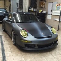 Porsche Matte gray metallic